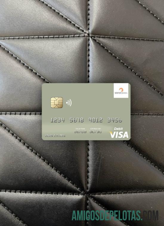 Macedônia do Norte Stater Banka AD Kumanovo Visa Cartão de Débito Photolook Front modelo